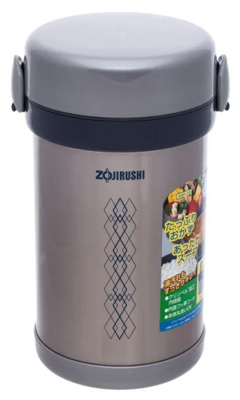 Набір для ланчу ZOJIRUSHI SL-NC09ST Steel | Зображення 1