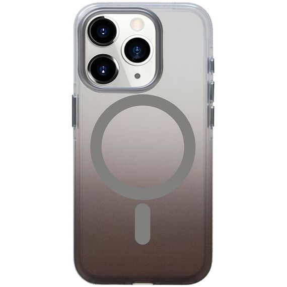 Чохол TPU+PC Shadow with MagSafe для Apple iPhone 14 Pro (6.1") Gray