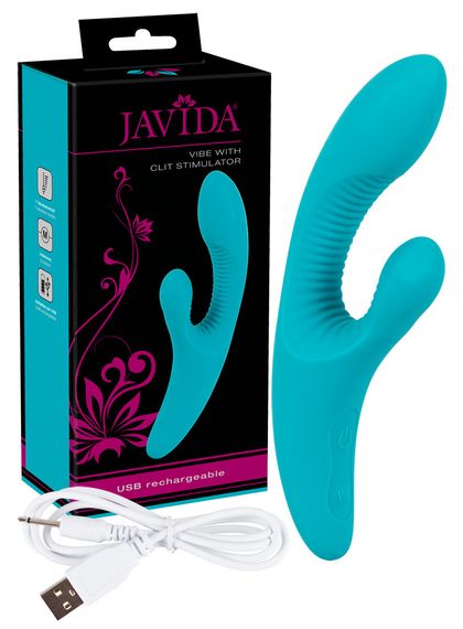 Вибратор Javida Vibe with clit stimulat Sex Aura