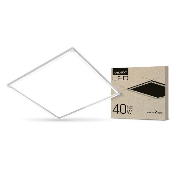 Світлодіодна панель ART VIDEX 40W 4100K