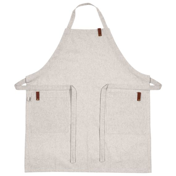 Фартух Ardesto Oliver, 100% бавовна, світло-сірий (ART12OL)