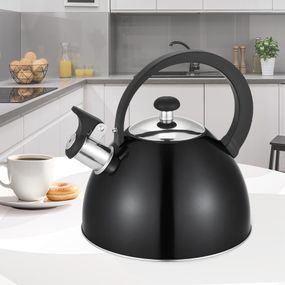Чайник із свистком Maestro MR-1302-Black 2.5 л чорний