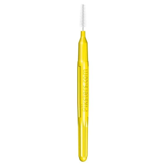 Міжзубні йоржики Piksters Refill Professional, № 3 (діаметр 0.8) жовті, конусні, м’яка упаковка, 40 шт | Зображення 2