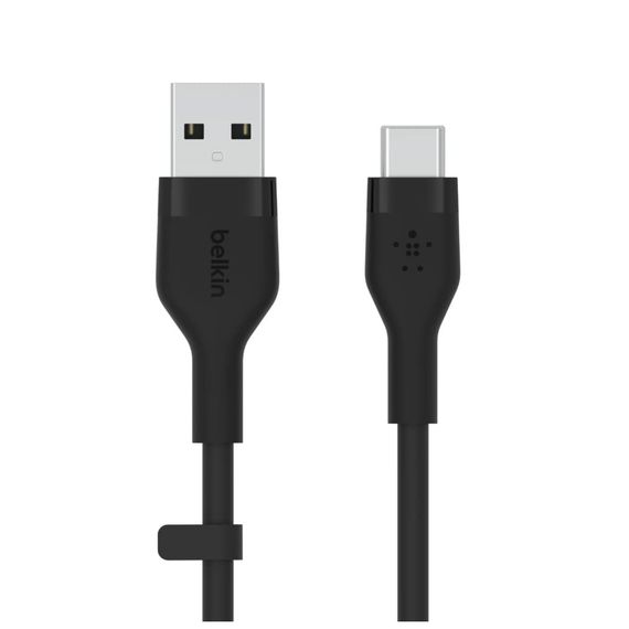 Дата кабель USB 2.0 AM to Type-C 3.0m 15W Black Belkin (CAB008BT3MBK) | Зображення 7