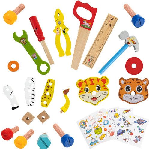 Дерев'яний ящик з інструментами для дітей Kruzzel 26581 | Зображення 9