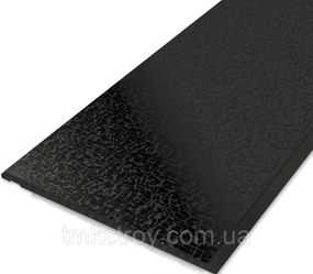 Пластиковая панель Марсель Black EX 07.05 ТМ Exclusive 250*7*3000/6000мм