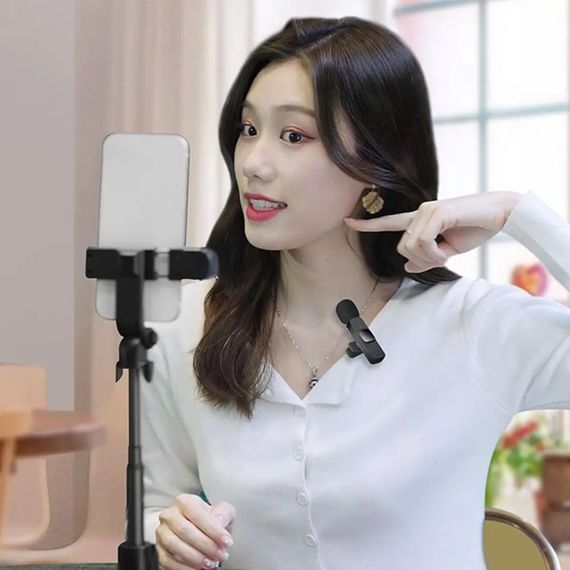 Бездротовий петличний мікрофон для телефона, з Type-C, K8 / Мікрофон петличка з прищіпкою | Зображення 6