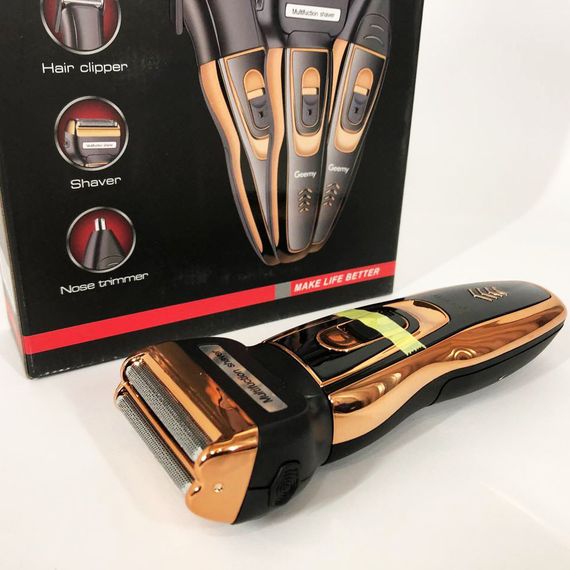 Профессиональные электрические бритвы GEMEI / Geemy GM-595, Электробритва беспроводная портативная LW-33 | Зображення 6