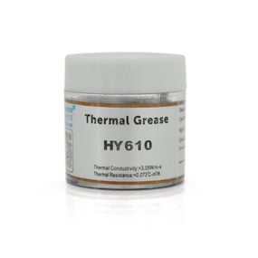 Паста термопровідна HY-610 10g, банку, Gold,> 3,05W / m-K, <0.073 ° C-in² / W, -30 ° ≈280 °, В'язкість -1K cPs, OEM Q38