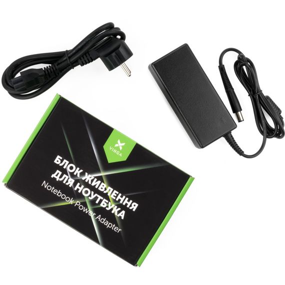 Блок живлення до ноутбуку Vinga HP 65W 18.5V 3.5А 7.4*5.0 (VPA-1835-HP7450-101) | Зображення 3