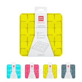 Коврик для поиска корма WAUDOG Silicone, 205х205х17 мм, желтый