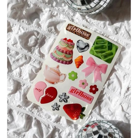 Дитячий стікерпак А6 Girlboss СS-3D-033 на вініловій основі | Зображення 1