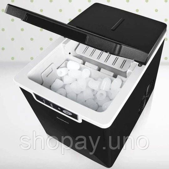 Льодогенератор для дому та бару Silver Crest SEMK 105 A1 1.8 л з індикатором додавання води та наповнення AK-73 | Зображення 4