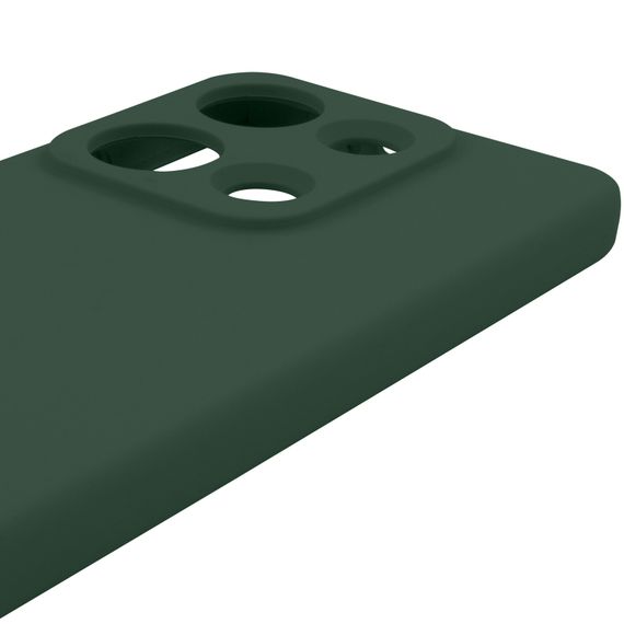 Чохол Silicone Cover Lakshmi Full Camera (AAA) для Xiaomi Redmi Note 14S Зелений / Cyprus Green | Зображення 3