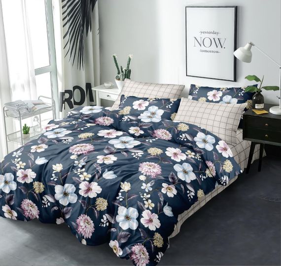 Постільна білизна Love You Поплін 203023 100% Бавовна Полуторні