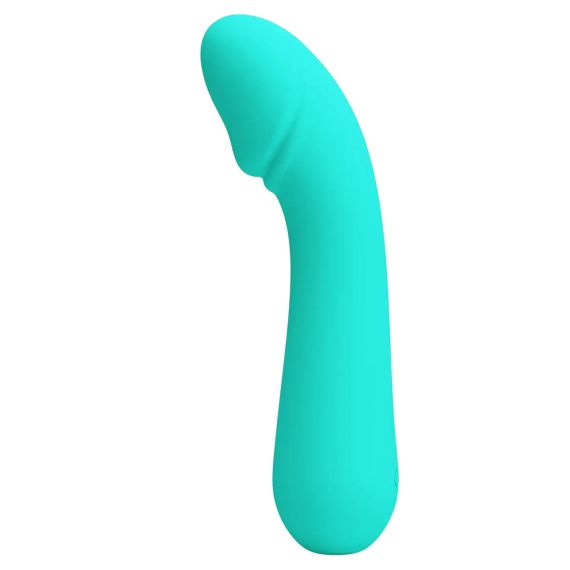 Вібромасажер для стимуляції точки G Pretty Love - Cetus Green, BI-014723-4 Sex Aura | Зображення 7