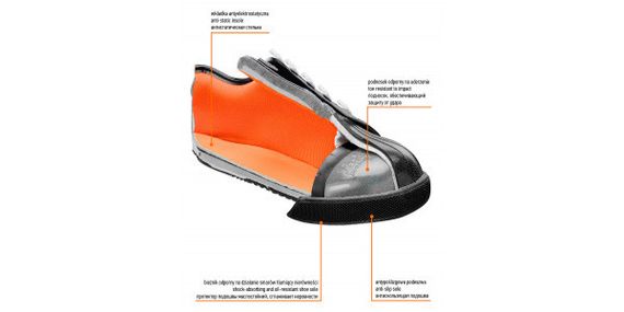 Полуботинки рабочие NEO, SВ, стальной подносок, р.41(27.3см) (82-112) | Зображення 1