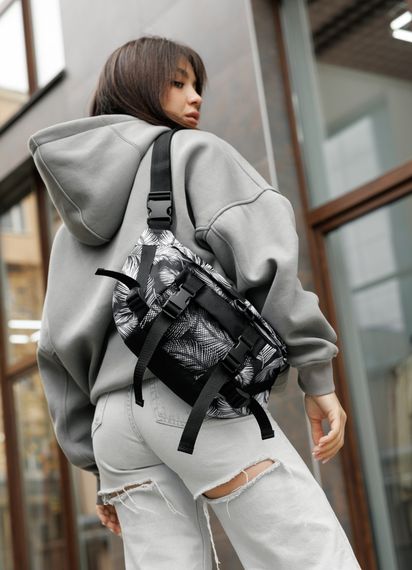 Жіноча сумка бананка Sambag Dynamicdart 38 × 21 × 7 см (80411720)