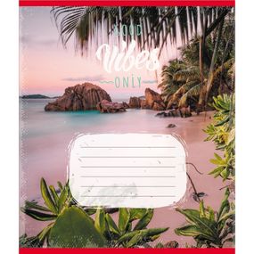 Тетрадь ученическая "Вайб" 024-550429K-2 в клеточку, 24 листа