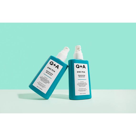 Зволожуючий крем для обличчя Q+A Zinc PCA Rebalancing Moisturiser (75 ml) | Зображення 1
