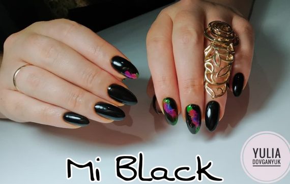 Гель-лак Mi Black (чорний) 8мл | Зображення 2