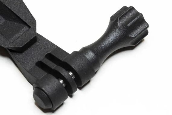 Адаптер для кріплення камер GoPro на ріг (маунт) з розʼємом dovetail колір чорний | Зображення 1