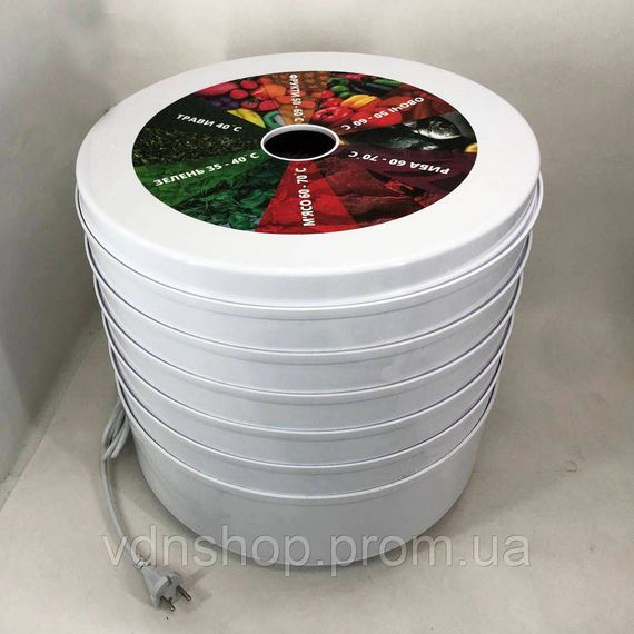 Сушилка дегидратор для пищевых продуктов, Сушилка 5 ярусов, Электросушилки для фруктов WM-31 | Зображення 3