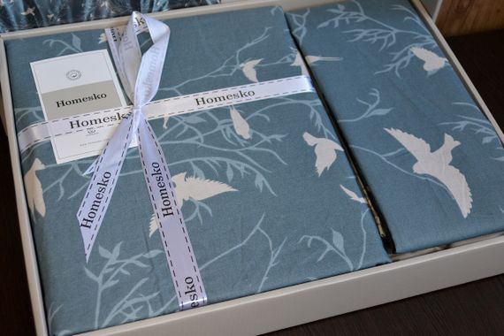 Постільна білизна First Choice Homesko Ranforse сімейний 160 х 220 см Freedom Mint | Зображення 2