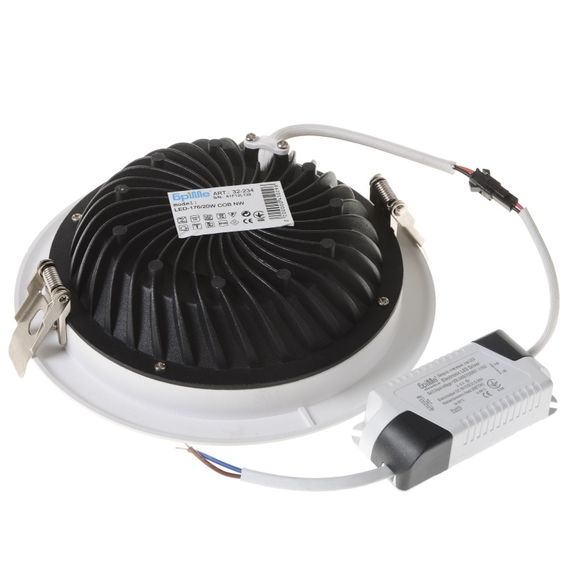 Светильник потолочный LED врезной  LED-176/20W COB NW | Зображення 3