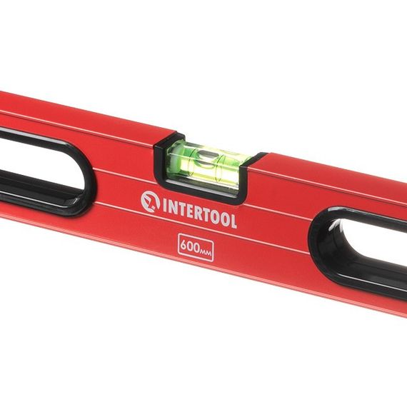 Рівень будівельний 600 мм, 3 вічка INTERTOOL MT-1106 | Зображення 4