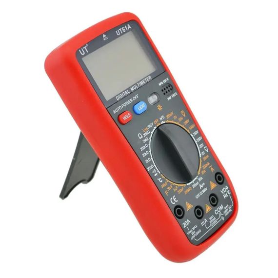 Мультиметр цифровий DT UT-61A з підсвіткою екрану / Універсальний тестер напруги | Зображення 1