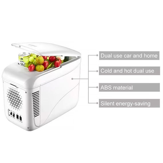 Автохолодильник 9L - К9А охолодження/нагрів (12v) White | Зображення 3