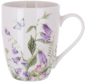 Набір 6 порцелянових кухлів Floral 340мл