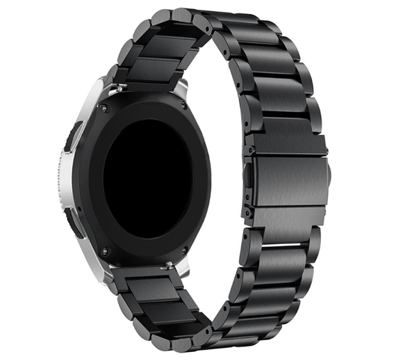 Металлический ремешок для часов Samsung Galaxy Watch 46mm (SM-R800) - Black | Зображення 1