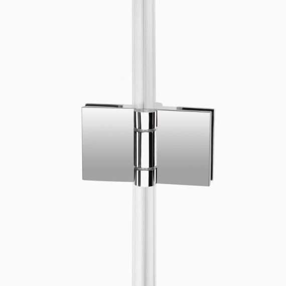 Душова кабіна Qtap Capricorn CRM1018RC6 100х80 см, скло Clear 6 мм, CalcLess, без піддона | Зображення 3