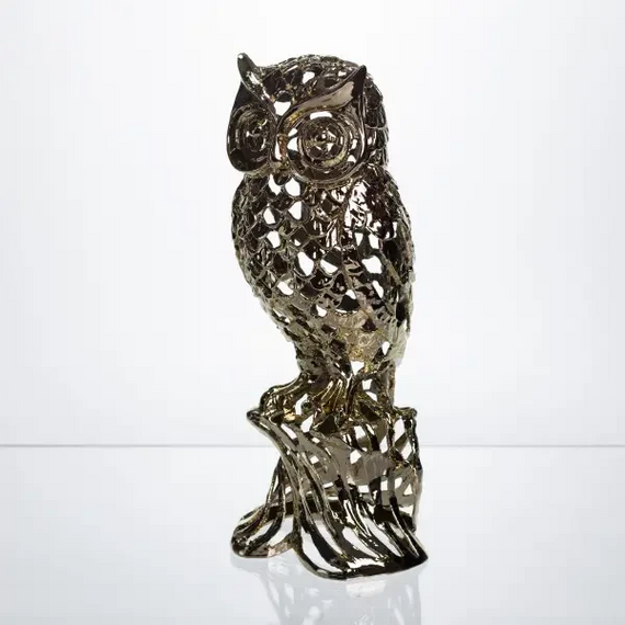 Декоративная фигурка Eagle-owl 12х11х28 см металлическая HP-7-15 | Зображення 2
