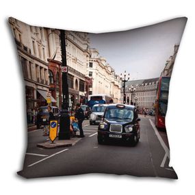 Подушка габардинова з принтом London 40x40 (4P_PW100)