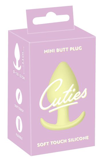 Шовковиста мініпробка Mini Butt Plug Sex Aura | Зображення 3