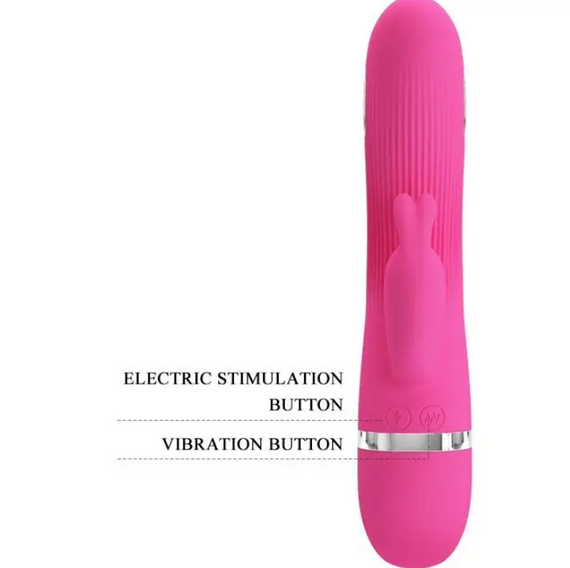 Вибратор Pretty Love «Ingram» с стимулятором клитора и электростимуляцией sexstyle | Зображення 7