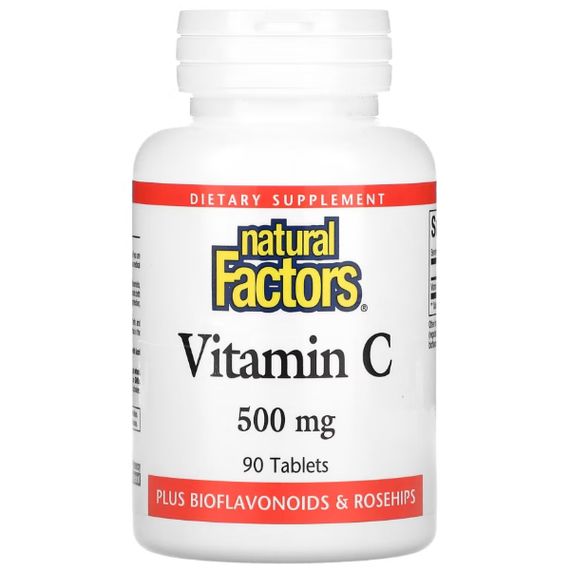 Витамин C Natural Factors Vitamin C 500 mg 90 Tabs