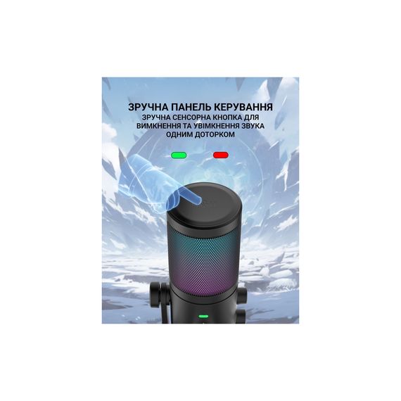 Мікрофон Fifine AM6 USB Black (AM6) | Зображення 9