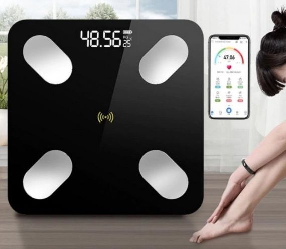 Розумні Bluetooth смарт-ваги електронні підлогові з додатком для смартфона до 180 кг | Зображення 3