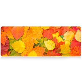 Коврик 300x700 тканевый Autumn leaves с боковой прошивкой,толщина 2мм,Пакет