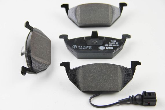 Колодки передні гальмівні vw caddy (04-15), golf (04-14)/audi a3/skoda, HELLA PAGID (8DB355008551) | Зображення 1