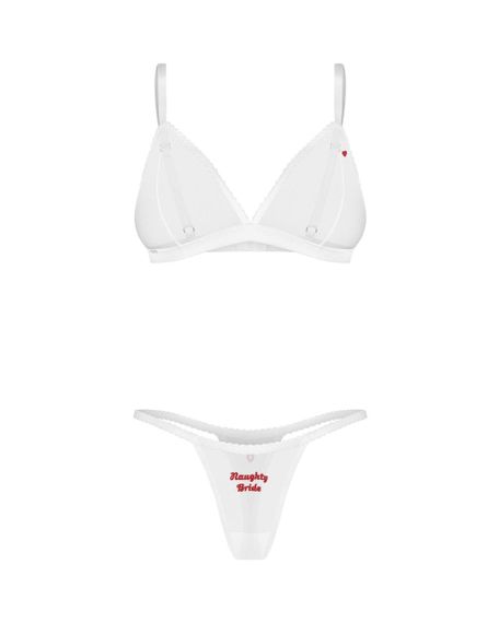 Комплект Obsessive Weddya Bride 3-pcs set S/M Sex Aura | Зображення 1