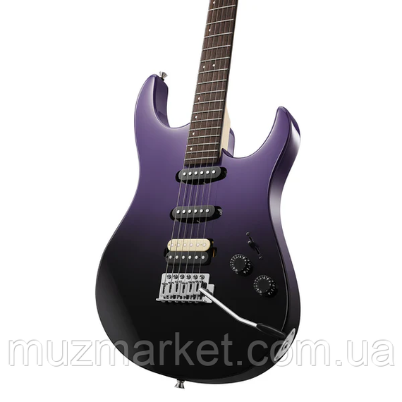 Електрогітара DONNER DMT-66 Purple Gradient + Чохол | Зображення 3