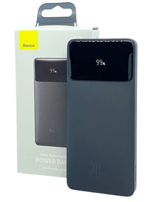 Power Bank 10000 mAh 20 W BASEUS реальна ємність, швидка зарядка зовнішній акумулятор павербанк
