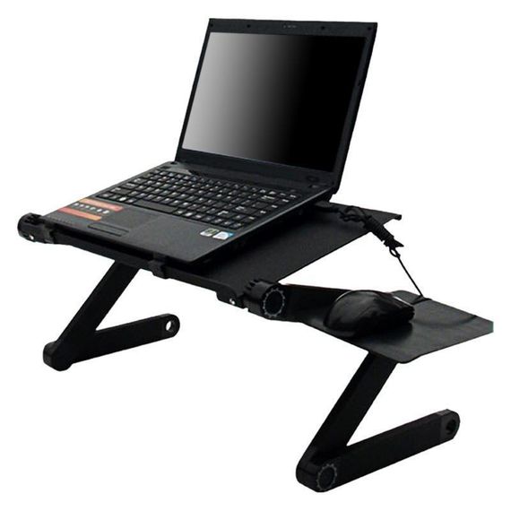Стіл-підставка для ноутбука XPRO Table T Black  сплав алюмінію чорний (lp-90831_741) | Зображення 2