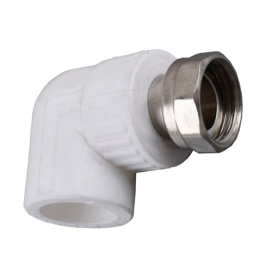 Кут з накидною гайкою Kalde PPR ф20х1/2 000017866