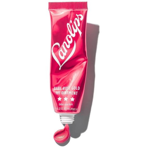 Бальзам для губ Lanolips 101 ointment multi-balm Baby Rose Gold (3 g)(без коробки)